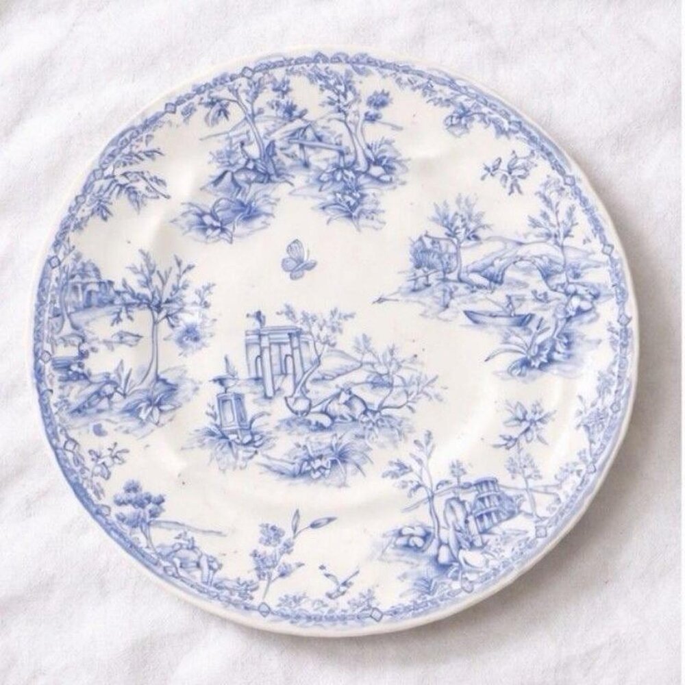 Blue and White Dinnerware